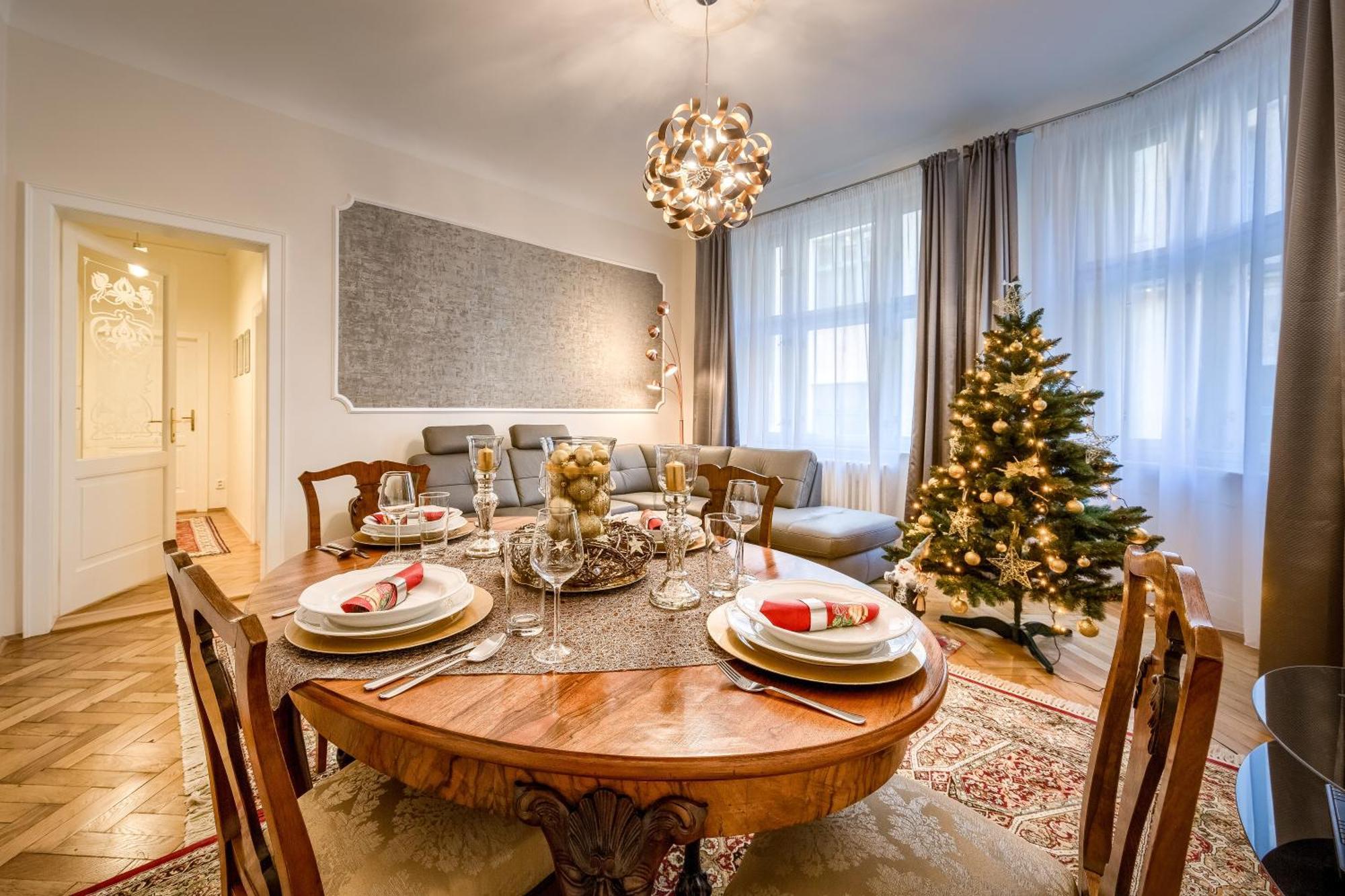 Pragueone Apartment,A/C,Terrace Номер фото